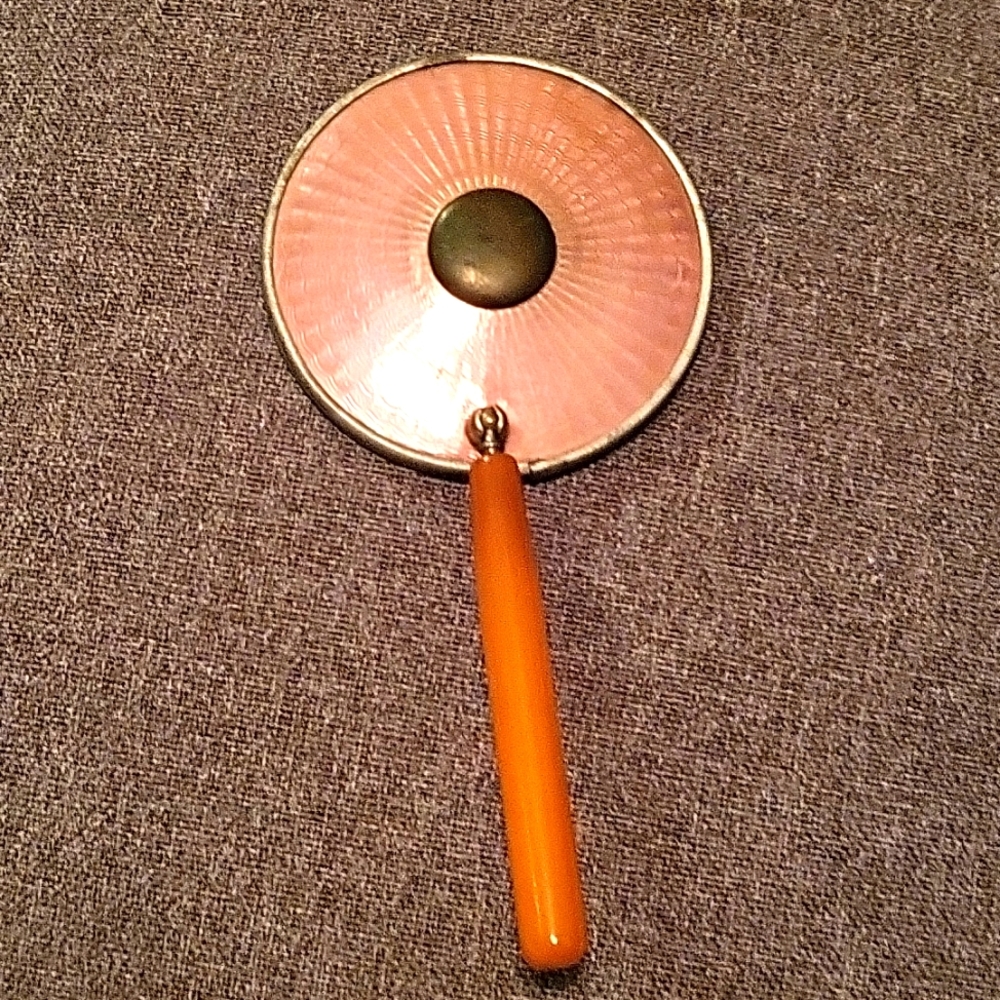 BAKALITE HAND MIRROR